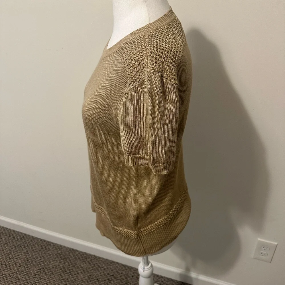 Lauren Ralph Lauren Short Sleeve Crew Neck Sweater Size Medium